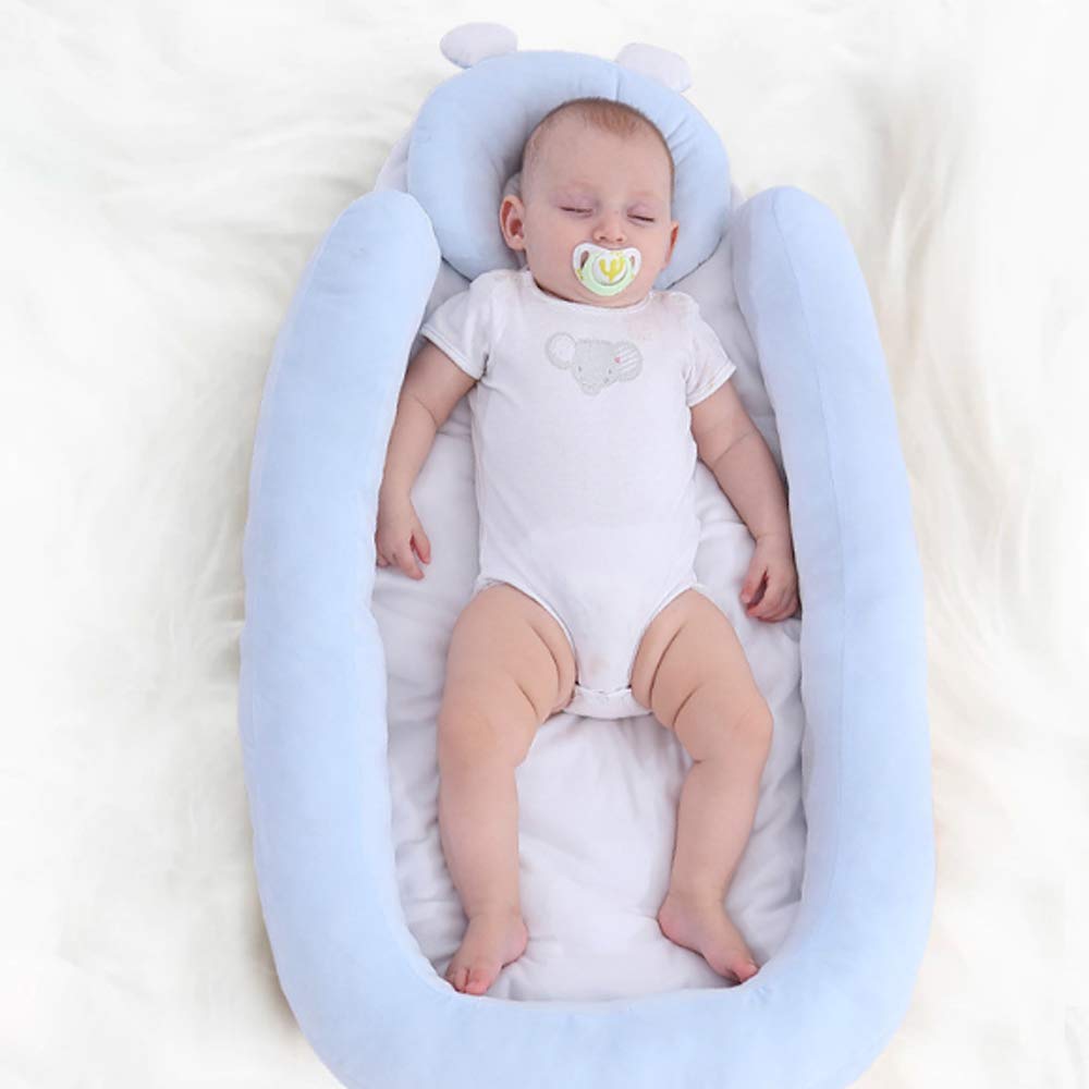 Bopeep Baby Nest Bed Lounger Sleeping Portable Pillow Newborn